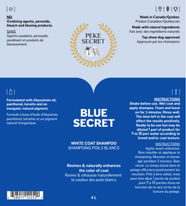 BLUE SECRET natural shampoo for cats and dogs