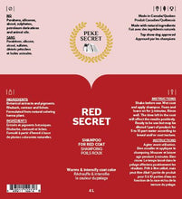 Load image into Gallery viewer, RED SECRET natural shampoo for cats and dogs